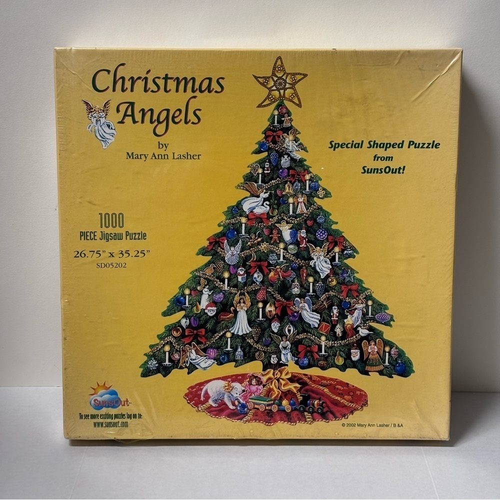PUZZLE CHRISTMAS ANGELS 1000 PC Sealed